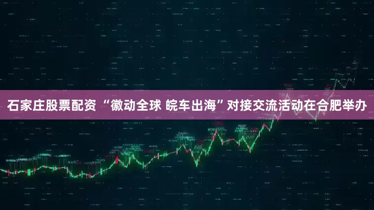 石家庄股票配资 “徽动全球 皖车出海”对接交流活动在合肥举办