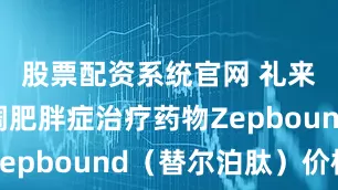 股票配资系统官网 礼来制药下调肥胖症治疗药物Zepbound（替尔泊肽）价格